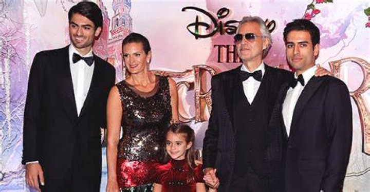 Andrea Bocelli Is a Doting Husband and Father Meet His Family