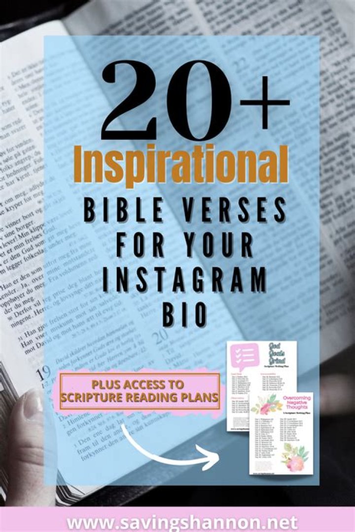 Bible Verses For Instagram Bio For your Daily Updates