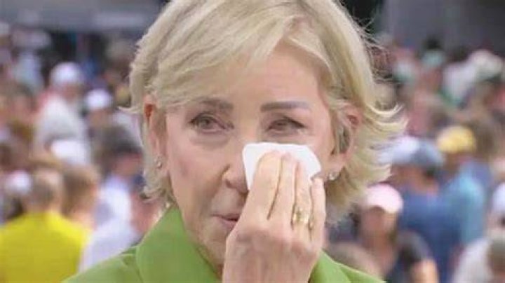 Chris Evert gets very emotional after Elina Svitolina&rsquo;s Wimbledon shocker