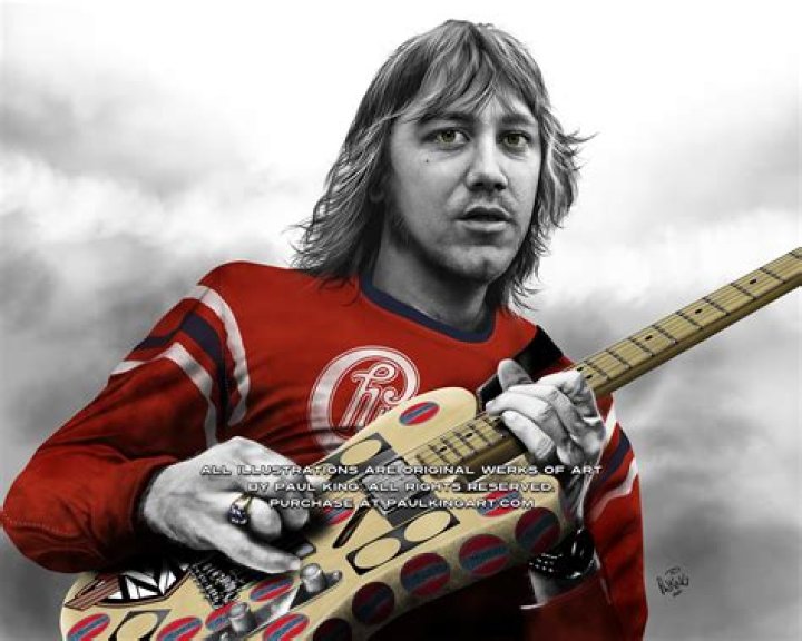 Terry Kath 1974 Portrait Paul King Artwerks